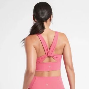 Athleta - warrior twist longline bra size small